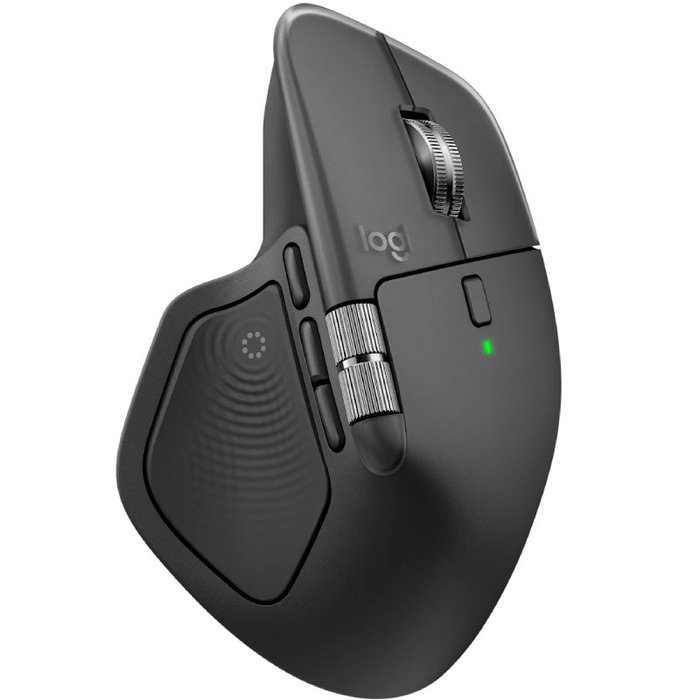 Logitech MX Master 4 Ratón Ergonómico Inalámbrico Grafito